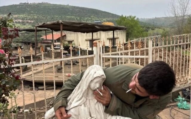 “Most Moral Army” defiles another Christian statue – Daily Update