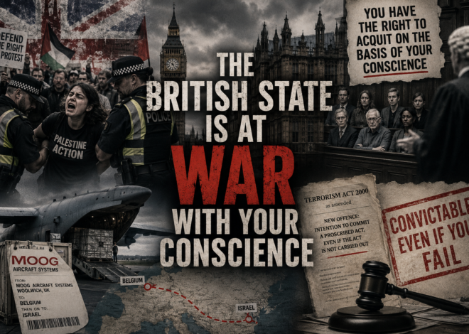 The British State is at War with your Conscience