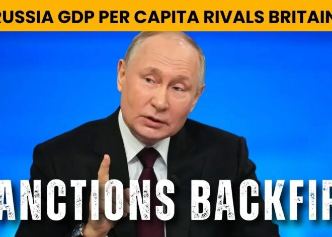 Russian economy: SANCTIONS backfire, return to growth, investment surge