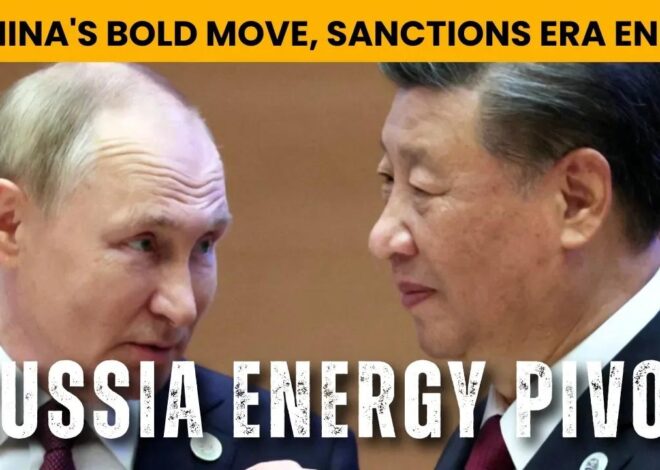 CHINA strikes back at US sanctions. Russia's oil revenues SURGE