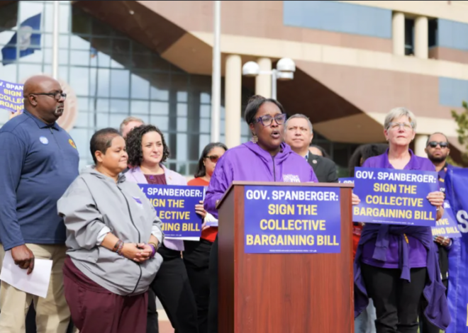 VA Dem Gov Vetoes Collective Bargaining Rights Expansion –Chicago Dems Rollback Tipped Wage Phase Out — LA Dems Vote to Delay Increase in Min Wages