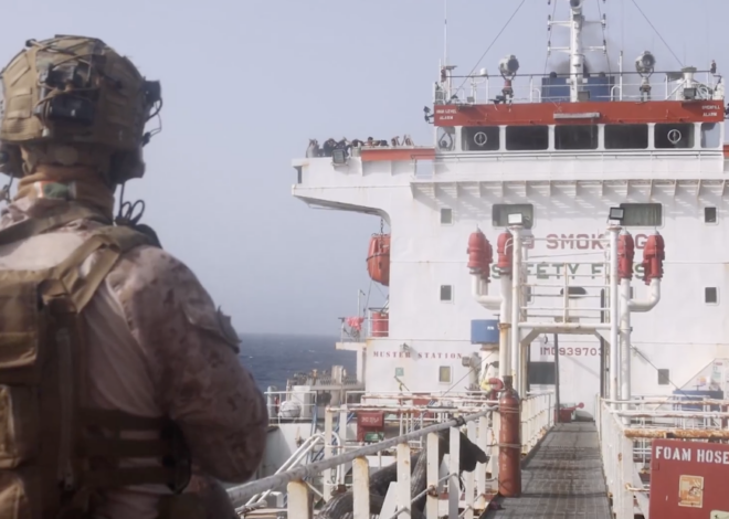 US Marines Board Iranian-Flagged Tanker in Gulf of Oman