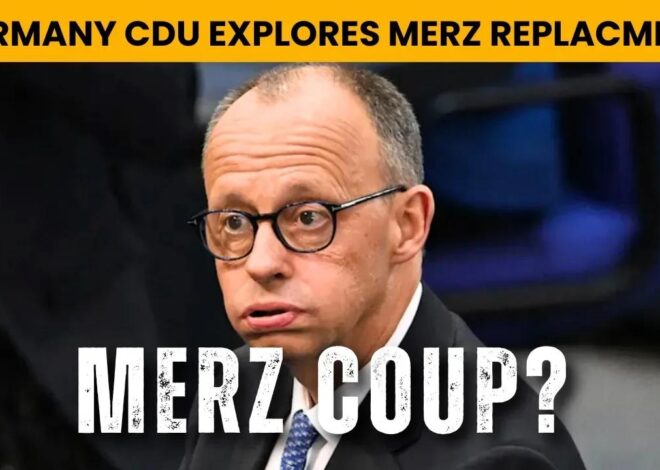 GERMANY, CDU Plots MERZ Removal, Merkel Lurks in the Shadows