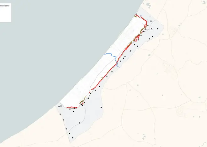 Israel Has Physically Divided Gaza With Over 25 km of Barriers
