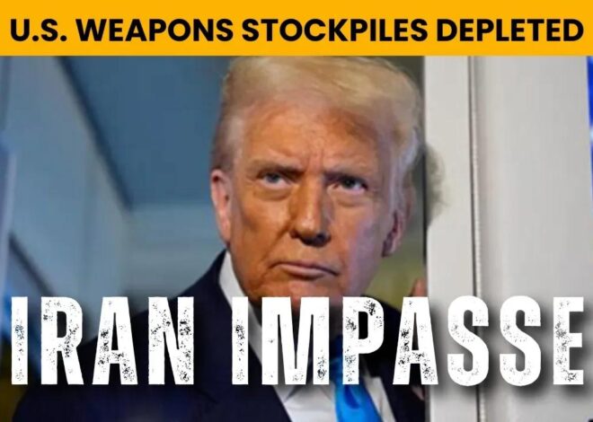 Iran Impasse: Trump Wants Airstrikes as Stockpiles Depleted