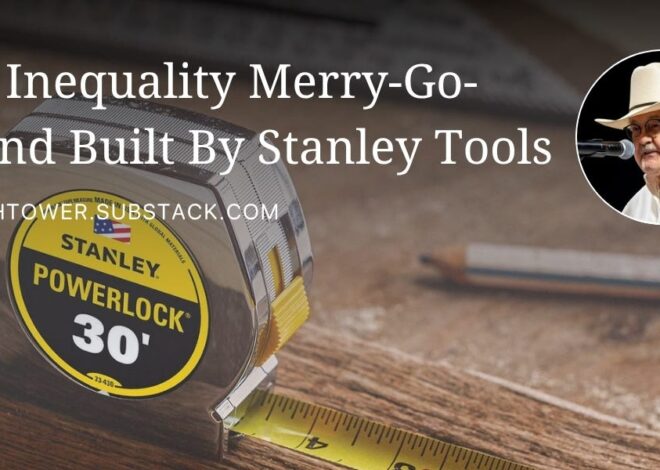 The Inequality Merry-Go-Round Built By Stanley Tools