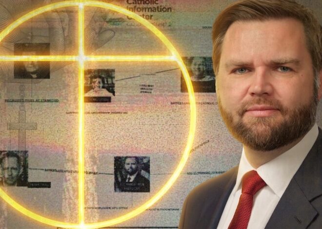 Inside J.D. Vance’s Calculated Conversion to Catholicism