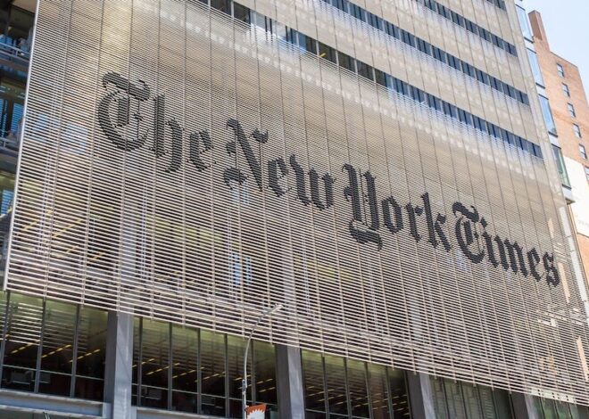 Israel Accuses The New York Times Of Antisemitic Journalism, And Other Notes