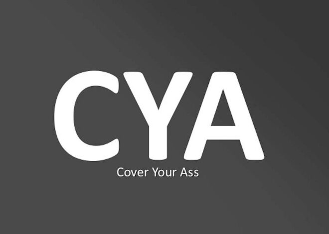 COVER YOUR ASS – James Roguski