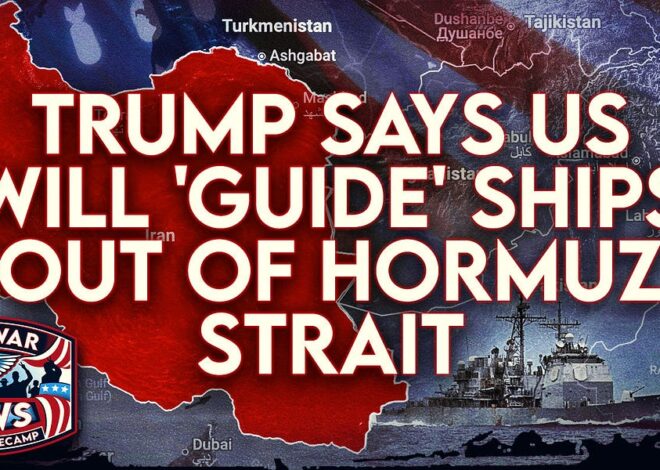 Antiwar News: Trump Says US Will 'Guide' Ships Out of Hormuz Strait, US Acting 'Like Pirates,' and More