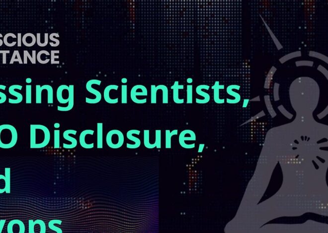 TCR Live #180: Missing Scientists, UFO Disclosure, and Psyops