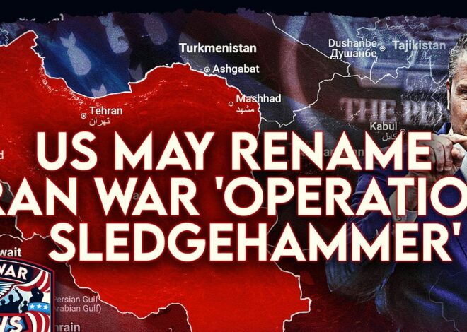 Antiwar News: US May Rename Iran War 'Operation Sledgehammer', IDF Expands Offensive in Lebanon, and More