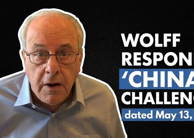 Wolff Responds: ‘China’s Challenges’ dated May 13, 2026.