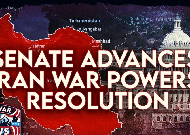 Antiwar News: Senate Advances Iran War Powers Resolution, Third Day of US Airstrikes in Nigeria, and More