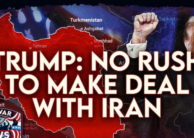 Antiwar News: Trump: No Rush To Make Deal With Iran, Israeli Strikes Kill Family in Gaza, and More