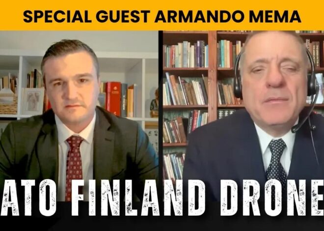 Drones Over Helsinki. Finland Dragged Into Conflict w/ Armando Mema