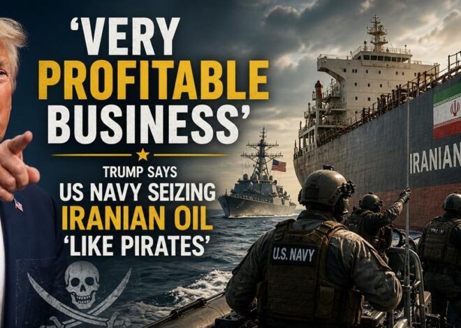 Trump Says US Acting ‘Like Pirates’ Against Iran