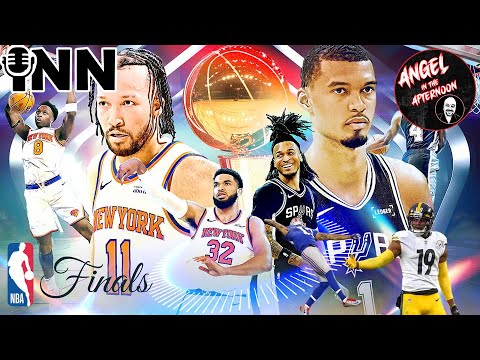 NBA FINALS PREVIEW Knicks vs. Spurs, OBJ and JuJu Smith-Schuster SIGN With GIANTS! | AITA Special