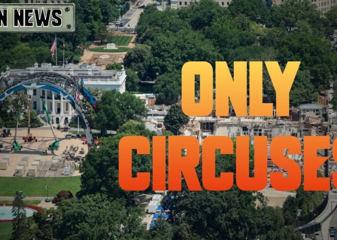 Trump BUILDS UFC Arena On White House Lawn | @GetIndieNews @caitoz