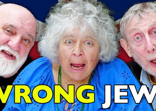 “They Call Us The Wrong Kind of Jew” Miriam Margolyes, Michael Rosen & Alexei Sayle DON’T HOLD BACK