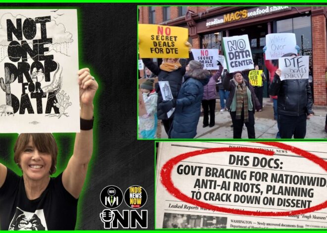 US Government Setting Up to Justify State Violence in the Future Over AI Unrest | @AlanRMacleod