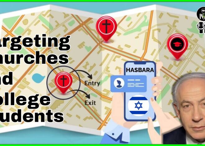 Israel GeoTargeting Christian Americans with Hasbara, Pro Israel Propaganda | @AlanRMacLeod