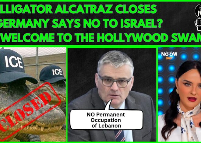 Alligator Alcatraz Closes, Welcome to the Hollywood Swamp, Germany Says NO to Israel