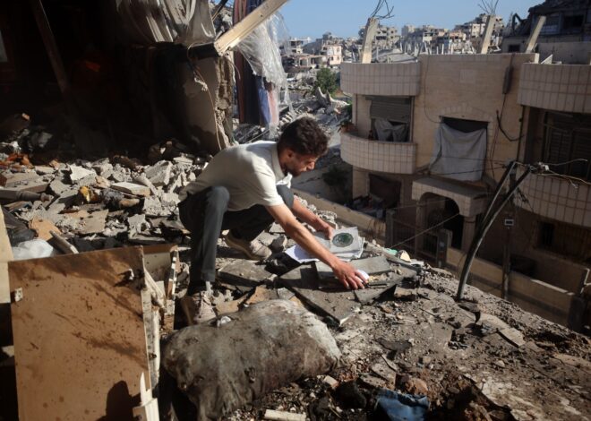 Israeli Airstrikes Pound Apartments in Gaza City, Killing Nine, Including Two Women and Two Children