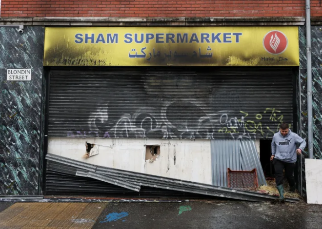 Racist Mob Attacks in Britain