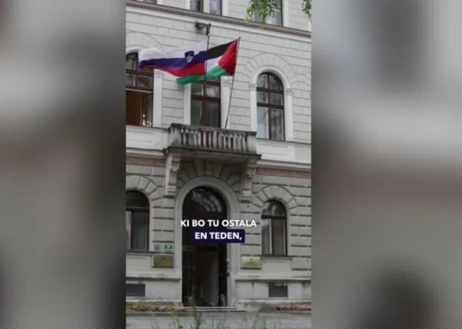Slovenian Presidential Palace raises Palestinian flag after premier removes it from government building – Middle East Monitor