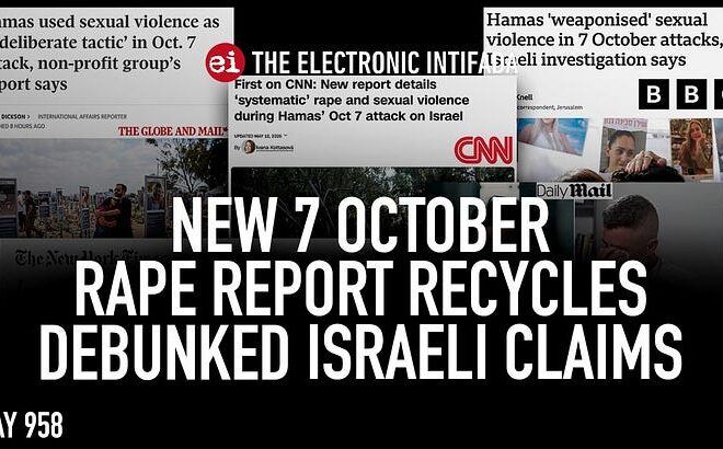 Debunking the October 7th rape hoax yet again