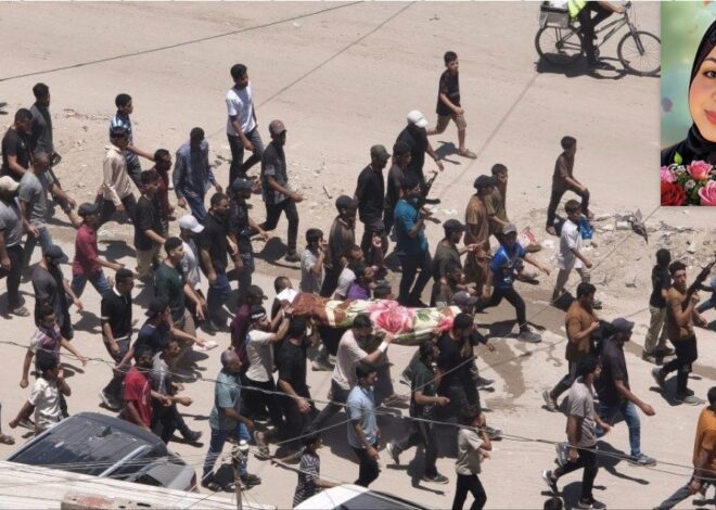 Gaza: her senseless death shattered a joyous day – Daily Update