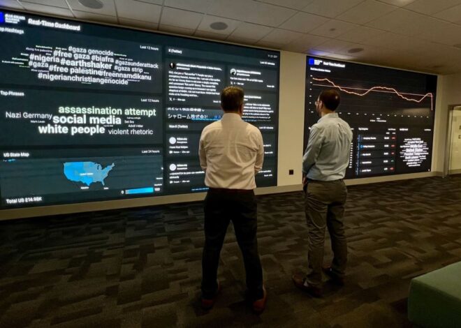 The Antisemitism Command Center Inside Gillette Stadium