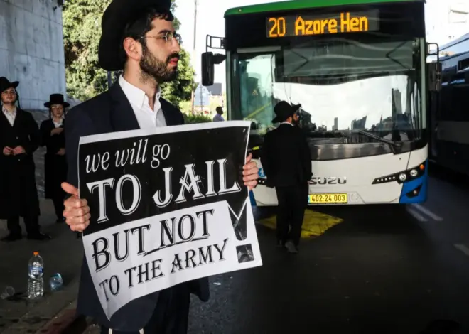 Ultra-Orthodox Jews storm Israeli military base in protest over draft evaders’ arrests – Middle East Monitor