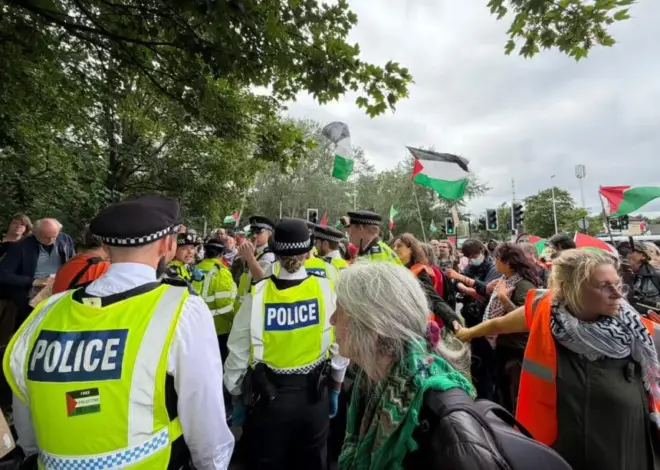 Protesters gather at London court to support Palestine action activists – Middle East Monitor