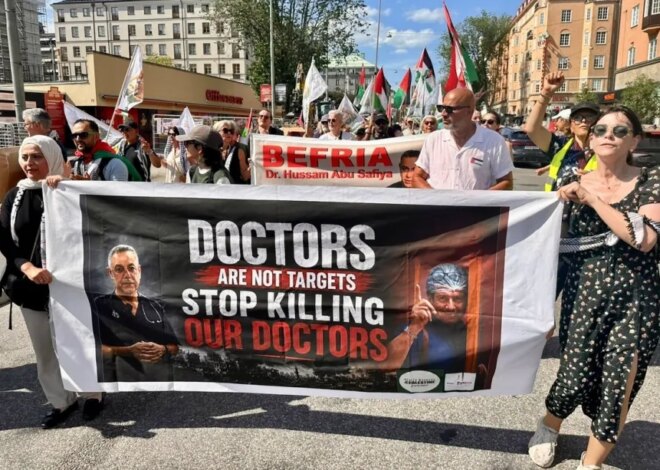 Hundreds rally in Stockholm against Israeli strikes on Gaza – Middle East Monitor