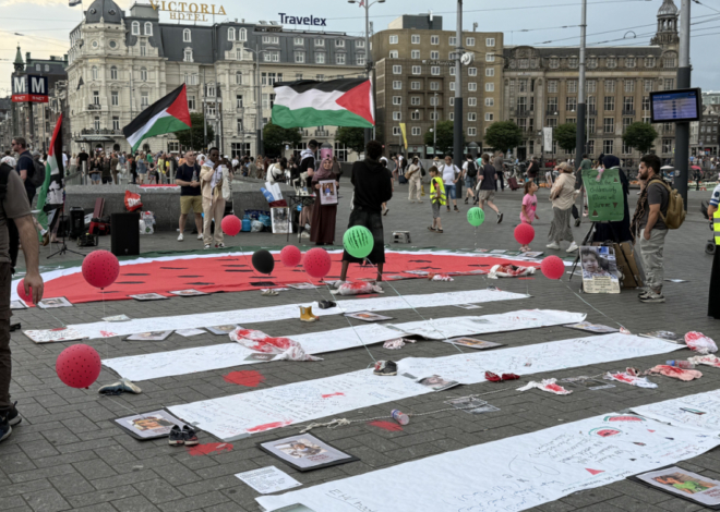 Demonstrators rally in Amsterdam against killings of Gazan children in Israeli attacks – Middle East Monitor