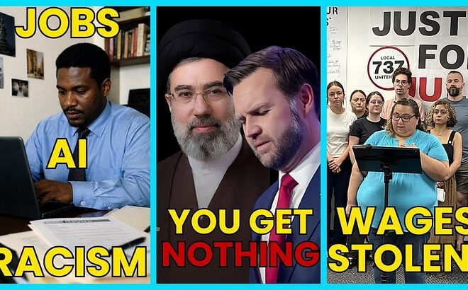 NO DEAL: Trump Sabotages & Iran Walks, Disney Restaurant STOLE Wages, AI Has Racial Hiring BIAS