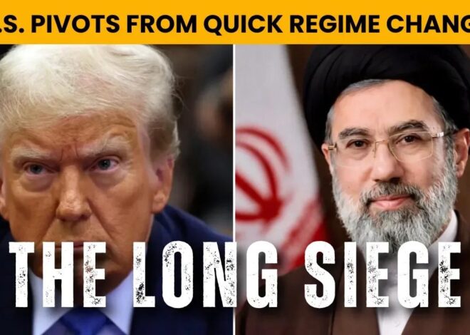 Long Siege, US Plan For Iran Mirrors Syria Playbook