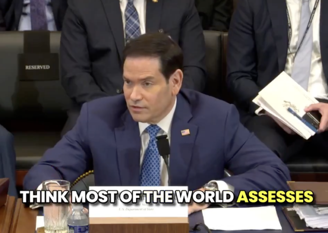 Rubio: ‘Most of the World Assesses’ That Israel Has Nuclear Weapons