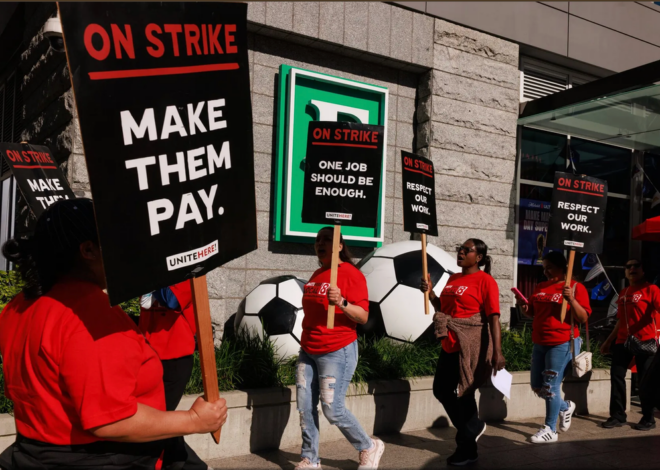 World Cup Workers Strike in Seattle — UAW Divests from Israel Bonds — Minnesota Indictment Raises Signal Questions