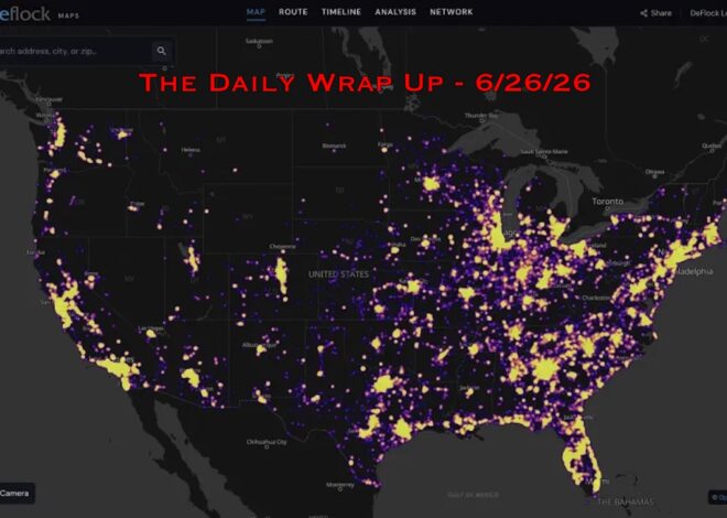 You Are A Terrorist If You Resist Data Centers & Israel’s Infiltration Of Flock and AI Surveillance