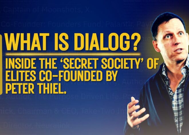 What Is Dialog, the ‘Secret Society’ Peter Thiel Co-Founded?