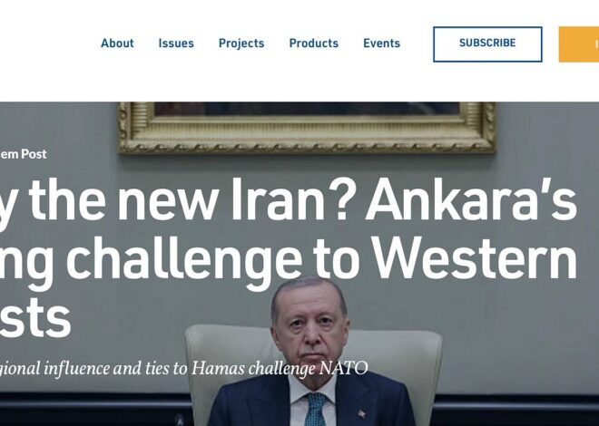 Israel Brings The War Rhetoric Towards Türkiye.