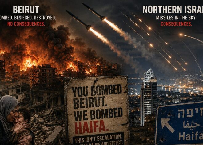 Beirut Burns, Israel Reaps The Consequences