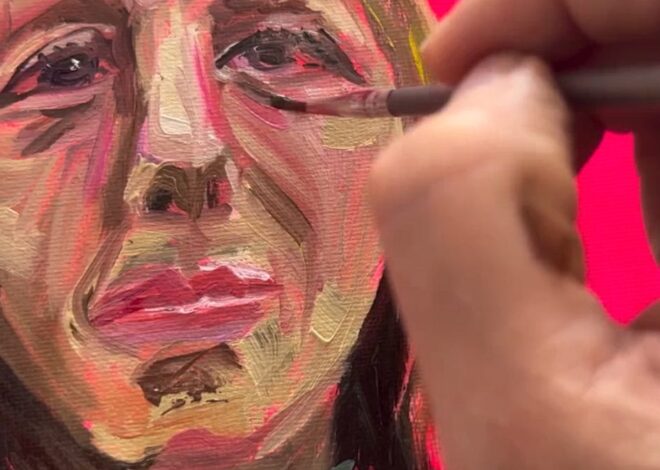 Podcast: Talkin’ About Dystopia, Paintin’ Medea Benjamin