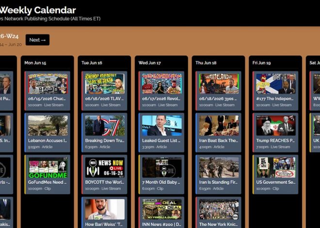 INN This Week 6/14 – 6/20/26 @GetIndieNews @IndLeftNews @AngelJRivera08 @FiorellaIsabelM @The_Dissident30 @ReefBreland @ogbonna_Collin @AMWakeup @SlowNewsDayShow @TheIndReview @TLAVagabond