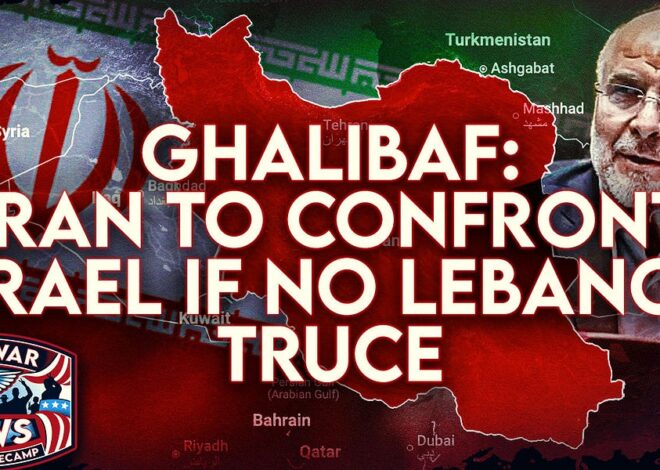 Antiwar News: Ghalibaf: Iran To Confront Israel If No Lebanon Truce, US and Iran Trade More Attacks, and More