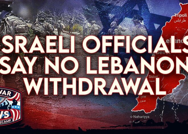 Antiwar News: Israeli Officials Say No Lebanon Withdrawal, Vance: US-Iran MoU Has Been Signed Digitally, and More