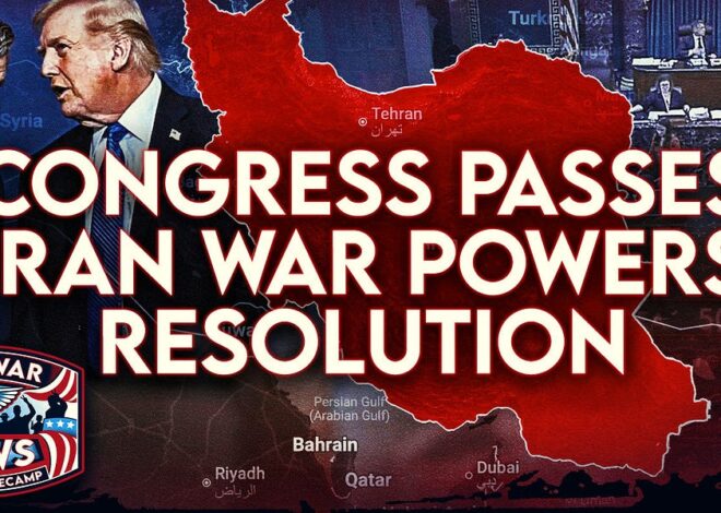 Antiwar News: Congress Passes Iran War Powers Resolution, US Launched 68 Airstrikes in Somalia This Year, and More